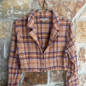 Paloma Wool Bailen Top Jacket Plaid